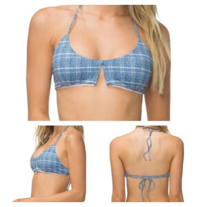 🦋B2G1🦋TAVIK CASSIS Off The Grid Pacific Blue Top NWT